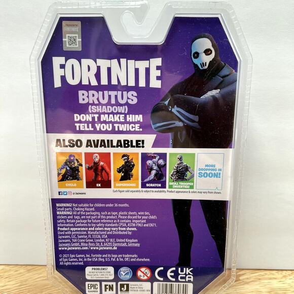 Epic Games Fortnite 'Brutus' Collectable Action Figure Brand New - Picture 3 of 3